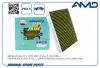 AMD AMDFC724A Фильтр салона 6Q0820367B/AMD.FC724A (антибактериальный, угольный) AMD