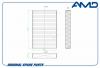 AMD AMDFC75C Фильтр салона AMD AMDFC75C /6811634000/ (угольный) AMD SSANGYONG (New Actyon D20DTF) (2010-) (New Ac