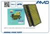AMD AMDFC774A Фильтр салона 64319171858/AMD.FC774A (антибактериальный, угольный) (2 шт) AMD