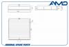 AMD AMDFC881C Фильтр салона 7701064237/AMD.FC881C (угольный) AMD