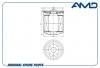 AMD AMDFL464 Фильтр масляный 2992544/AMD.FL464