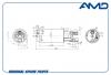 AMD AMDFP177 AMD.FP177_электробензонасос!/ Ford Focus II 04-11/C-Max DE 07-10