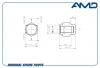 AMD AMDHDKR52 AMD.HDKR52_гайка крепления колеса!/ Hyundai Solaris 10&amp;gt;/Creta 16&amp;gt;, KIA Rio 11&amp;gt;