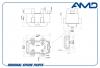 AMD AMD.RENEL111 Катушка зажигания 7700274008/AMD.RENEL111 AMD