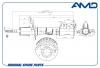 AMD AMDSA146 Амортизатор AMD AMD.SA146 /54650-4L000/ SOLARIS пер. лев.