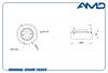 AMD AMD.SB2374 Подшипник амортизатора
