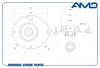 AMD AMD.SB325 Опора амортизатора переднего