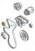HD-PARTS 102420 102420_ролик натяжителя ремня! /Omn RVI/Volvo B9L/B9R/B9S/B9TL/FM/FM9