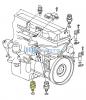 HD-PARTS 103053 103053_датчик давл. топл.!4конт.,0-7 бар, больш.отв./RVI Midlum/Premium/Kerax,VOLVO F/FL 6/ F/FE/FL