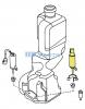 HD-PARTS 118430 Насос омывателя стекла Volvo FH 12/16, FM7/9/10/12 20747536