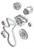 HD-PARTS 302410 Ролик натяжителя ремня Scania G/P/R DC9 XPI, DC13
