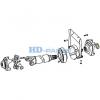 HD-PARTS 306026 гайка входящего фланца заднего редуктора нов.