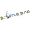 HD-PARTS 306040 Крестовина кардана Scania 48x161 чашки с отверстиями посадочное под конус 4.5г