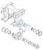HD-PARTS 312742 312742_Комплект стопорного штифта для оси балансира SCANIA BT301/BT400