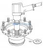 HD-PARTS 609200 Гайка колеса BPW, MAN, SAF, ROR, МАЗ, К*М*З М22x1,5 SW32