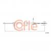 COFLE 109453 Трос стояночного тормоза MB: SLK200/280/350 04- 760/646 mm