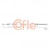 COFLE 116603 Трос стояночного тормоза RENAULT: CAPTUR DRUM/BRAKE 1640/1420 mm
