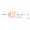 COFLE 92102463 Трос КПП FORD: FOCUS II, C-max 2003- 604/1252+1840/1572mm