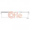 COFLE 92106221 Трос стояночного тормоза PEUGEOT: 406 DRUM RH 8512&gt; 751/547 mm