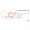 COFLE 92106697 Трос стояночного тормоза задн RENAULT MEGANE SCENIC all mod. 96-