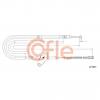 COFLE 92109843 Трос стояночного тормоза задн лев MERCEDES-BENZ T1/TN 408D-410D all 11/88-