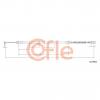 COFLE 92109892 Трос стояночного тормоза задн MB SPRINTER all (pt.5t) double wheels 06-09