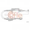 COFLE 92112552 Трос сцепления OPEL VECTRA all 1.8-2.0-16V 89-95