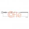 COFLE 92115760 92115760_трос стояночного тормоза передн opel corsa combo c 01-