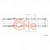 COFLE 92115854 Трос стояночного тормоза задн OPEL ASTRA all 92-