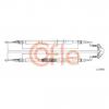 COFLE 92115862 Трос стояночного тормоза задн OPEL ASTRA G all (барабанные тормоза) 00-