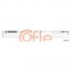 COFLE 92120737 Трос стояночного тормоза лев задн FIAT Doblo Maxi 2001- 2140/1844mm