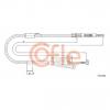 COFLE 92170125 Трос стояночного тормоза прав задн NISSAN ALMERA TINO all 01-