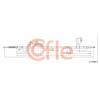 COFLE 92170368 Трос стояночного тормоза задн лев NISSAN NAVARA D40L P/UP all 7/08-