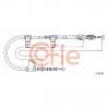 COFLE 92170579 Трос стояночного тормоза лев задн MAZDA 626 GE-MX6 all (дисковые тормоза) 2/92-97