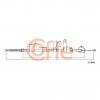 COFLE 92171093 Трос стояночного тормоза лев задн TOYOTA: AURIS (GB) 06- 2,2DS 1830/1667 mm