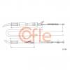 COFLE 9217143 Трос стояночного тормоза TOYOTA: COROLLA AE80/82 83-89 1482/1160 mm
