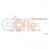 COFLE 92172206 Трос стояночного тормоза задн прав MITSUBISHI LANCER all 1,3-1,5-1,6 95-99