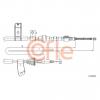 COFLE 92174231 Трос стояночного тормоза лев задн HONDA CR-V (GF-RD1) all 99-02