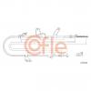 COFLE 92175132 Трос стояночного тормоза прав задн SUZUKI SWIFT all 05-