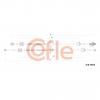 COFLE 922CBFI056 92.2CB.FI056_трос переключения передач!\ Fiat Ducato 2.2, Citroen Jumper 2.2 06&gt;