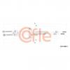 COFLE 922CBVK013 Трос КПП VW T5 03-