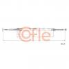COFLE 9263110 Трос стояночного тормоза прав задн FIAT PALIO /Siena all 97-