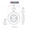 MARSHALL M2000414 M2000414_диск тормозной передн.!\ Hyundai Tucson I 04&gt;, Kia Cee'd I 06&gt; / Soul I, II 09&gt; / Sportage
