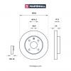 MARSHALL M2000416 Тормозной диск Chevrolet Lacetti