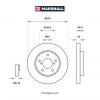 MARSHALL M2000447 Диск тормозной
