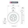 MARSHALL M2000479 Диск тормозной Subaru Forester (SF, SG, SH, SJ, SK) 97-, Impreza 00- передний 277 x 24 Marshall