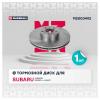 MARSHALL M2000492 Диск тормозной Subaru Forester (SG, SH, SJ) 12-, Impreza 98- передний 293,5 x 24 Marshall