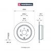 MARSHALL M2000513 Диск тормозной