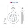 MARSHALL M2000514 Диск тормозной