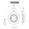 MARSHALL M2000525 M2000525_диск тормозной задн.!\ Hyundai Creta 16&gt; / Elantra V, VI 11&gt;, Kia Cee'd II 12&gt; / Soul II, I